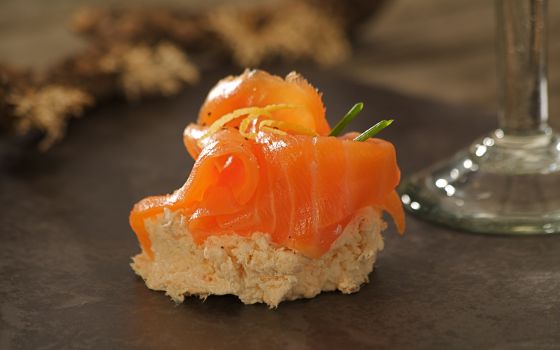 Smoked Salmon Tian Recipe